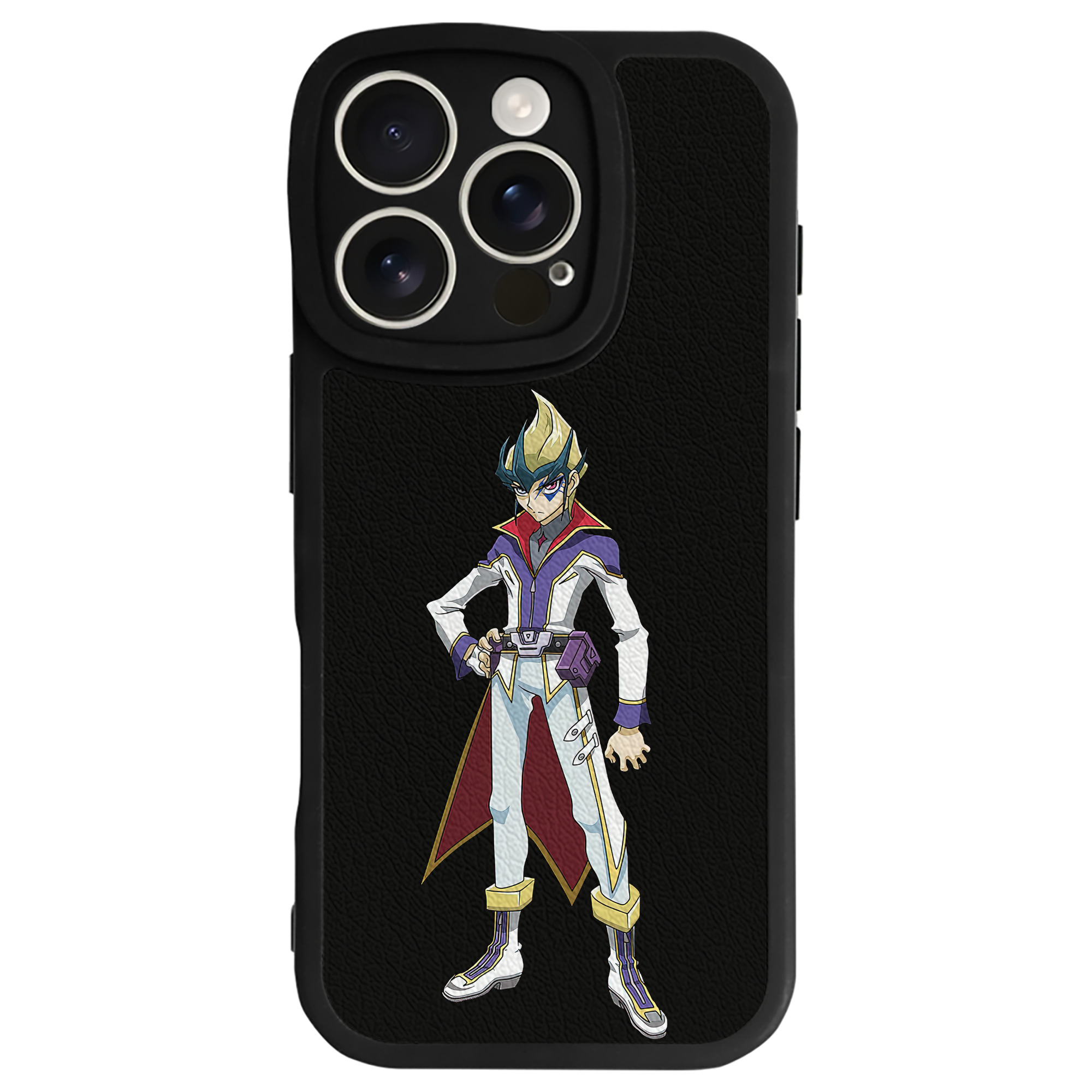遊☆戯☆王 Yu-Gi-Oh! 【iPhone 16シリーズ対応】シリコンスマホケース（レザー調） 材質：シリコン